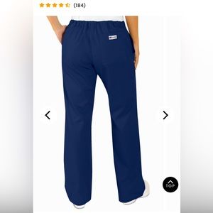 New UA Scrubs Pants Size Small Navy Blue Drawstring Uniform Advantage Lot of 3